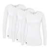 Sivvan Lot de 3 T-Shirts à Manches Longues Confort pour Femmes