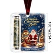 thumbnail image 2 of AOMXGD Christmas Cash Gift Ornament, Clear Acrylic Christmas Money Holder Hanging Ornament for Xmas Tree Home Holiday Decoration Gift Giving, 2 of 9