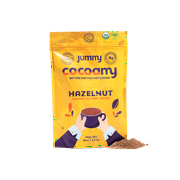 Jummy Cocoamy Hot Chocolate Mix, Organic, Prebiotic, Hazelnut, 8 oz Bag