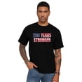 thumbnail image 5 of HAOMEILI Men's Graphic T-Shirts USA Flag Cotton Short Sleeve American Patriotic Crewneck Casual Regular Tee Shirts, 5 of 7