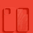 thumbnail image 1 of Luxury New Upgrade Liquid Silicone Case For iPhone 16 Pro Max Soft Cases For iPhone 16 Plus Shockproof Cover Phone Accessories Pink Orange For iPhone 16 Plus, 1 of 6