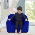 thumbnail image 2 of Silla infantil de espuma Delta Children Sherpa Royal Blue, 64 x 46 x 47 cm, 2 of 7