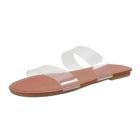 

VerPetridure Women s Sandals Casual Summer Women s Flat Shoes Ladies Beach Sandals Summer Non-Slip Causal Slippers