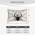 thumbnail image 4 of Daiia Spiders On The Web 1 Bedding Waterproof Pillow Protector Zippered Queen – Bed Bug Proof Pillow Encasement-16"x24", 4 of 6