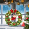 thumbnail image 4 of Yuarrent Decoración navideña 5D DIY pintura de diamante tema de navideña regalo maravilloso PVC buena decoración Kits de decoración para fiestas, 4 of 6
