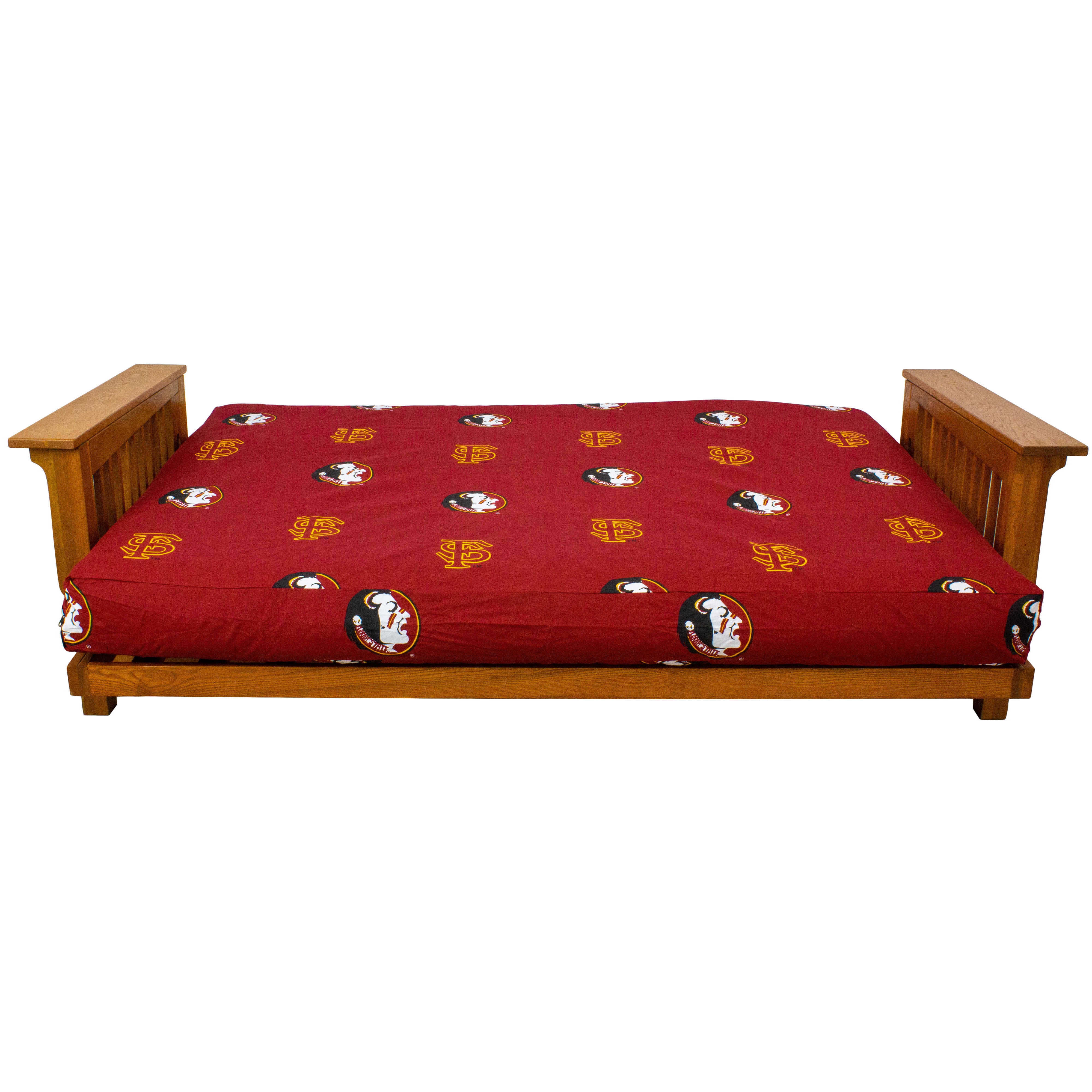 Florida State Seminoles Futon Cover - Full size fits 6 and 8 inch mats
