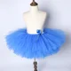 thumbnail image 4 of Falda tutú azul real para niñas, faldas mullidas para niñas, tutús de ballet para danza, minifalda de tul para niñas pequeñas, 4 of 5
