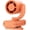 Orange, variant on Portable Clip on Fan Rechargeable Mini 5 Speeds 1200mAh USB Fan for Neck Backpack Bike Outdoor Travel Home OfficeBlue
