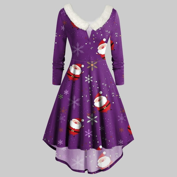 Christmas clearance dresses walmart