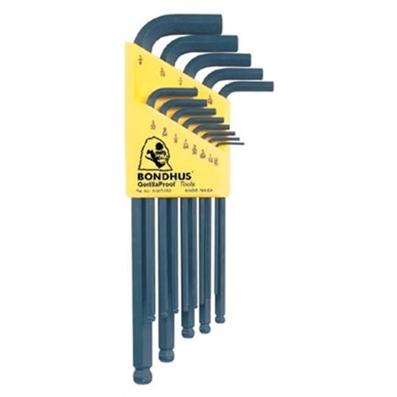 Bondhus  Blx 13 .050-3-8 Ball-Driver L-Wrench 13 Pc Wrenc