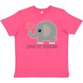 thumbnail image 3 of Inktastic Loved By Grandma cute grandchild Youth T-Shirt, 3 of 5