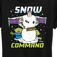 thumbnail image 3 of Toy Story - Snow Command - Women's Short Sleeve Graphic T-Shirt, 3 of 5