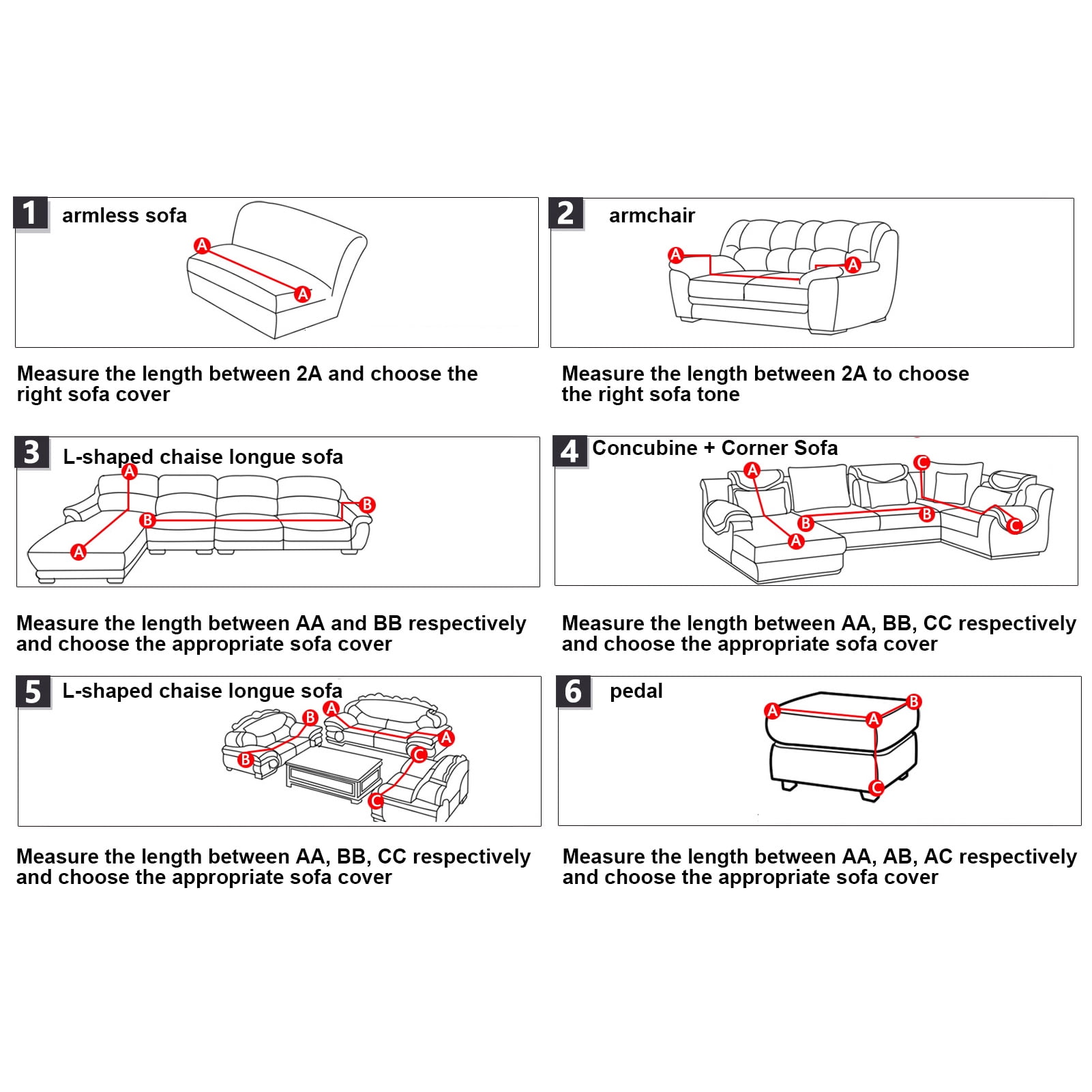 Couch Covers L Shape Sofa Covers Stretch 2pcs Sofa Slipcovers for 2 + 3 Seaters Sectional Chaise Slipcover for Pets Kids, Coffee