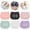 6 Pairs (Pink-black-purple-skin Powder-light Blue-white), variant on 6 Pairs Toe Topper Socks Women Invisible Socks Toe Cover Liner Half Socks Seamless Non-Slip Toe Half Socks