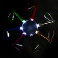 thumbnail image 5 of HTOOQ Mini LED Flashlight Keychains Portable Flashlight Keyring Carabiner Toys Bulk for Kids Party Favors Camping Hiking 15 Pcs - -, 5 of 5