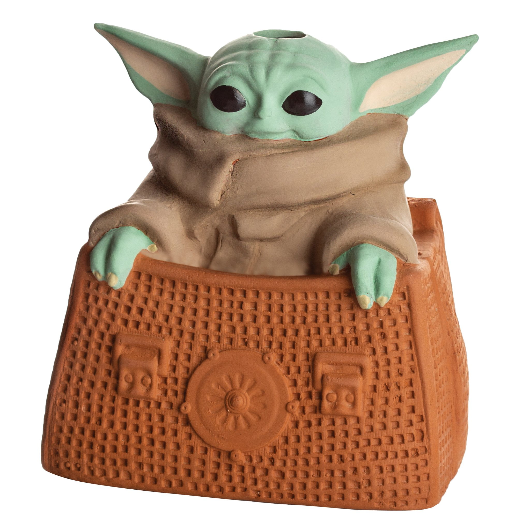 Exclusive Star Wars The Child Chia Pet Floating Edition with Stand,  “aka Baby Yoda” with Seed Packet, Decorative Pottery Planter, Easy to Do