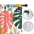 thumbnail image 4 of Blackout Kids Curtains,Tropical Leaves Pattern Childrens Insulated Curtains Set Of 2,Bedroom Essentials,Toddler Room Decor 42x63in(106x160cm), 4 of 4
