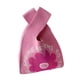 thumbnail image 3 of Bolso de muñeca con nudo para mujer, hecho a mano, elegante, mini bolso con nudo, funda, reutilizable, bolso de mano tipo cubo Rosa, 3 of 9