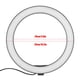 thumbnail image 1 of Anillo De Luz De Maquillaje, Fácil De Usar Con Abrazadera Para Teléfono Celular Anillo De Luz LED De 10 Pulgadas Para YouTube Para Video Selfie Para Vivir, 1 of 7