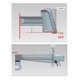 thumbnail image 4 of Car Handbrake Parking Brake Release Handle Assembly 1404200195 1404270720 for S-CLASS W140 1991-1998 LHD, 4 of 5