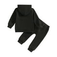 thumbnail image 4 of CZHQWE 2 Year Old Boy Clothes Toddler Boy Outfit Toddler Boy Sweatshirt Outfit Long Sleeve Shirt Jogger Pants Fall Outfits Winter Clothes Set 0-6 Months, 4 of 8