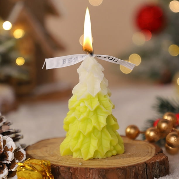 Adornos navideños, regalos navideños, velas aromáticas para árbol de Navidad, decoración personalizada para el hogar, accesorios de fotografía, regalo navideño, cera, vela perfumada para árbol de Navi