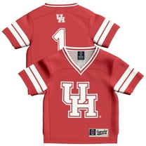 Toddler GameDay Greats #1 Red Houston Cougars Lightweight Collegiate Football Fashion Jersey