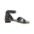 thumbnail image 3 of Franco Sarto Womens PARKER Leather Open Toe Ankle Strap, 3 of 3