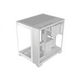 thumbnail image 5 of DIYPC DIY-CUBE01-W White USB3.0 Tempered Glass Micro ATX Gaming Computer Case w/ Dual Tempered Glass Panel. Fans Not Included, 5 of 5