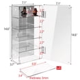 thumbnail image 2 of Vitrina acrílica de 5 niveles con diseño de espejo, diseño Ikee, 2 of 8