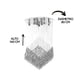 thumbnail image 5 of Candil de Cristal Cortado Gamalux Williams Krystal 12 Luces, 5 of 5