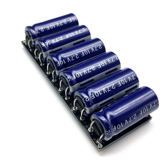16V 1F/2F Capacitor Module 2.7V 10F Supercapacitor with Protection Board,1 x Faraday Capacitor Module,as shown