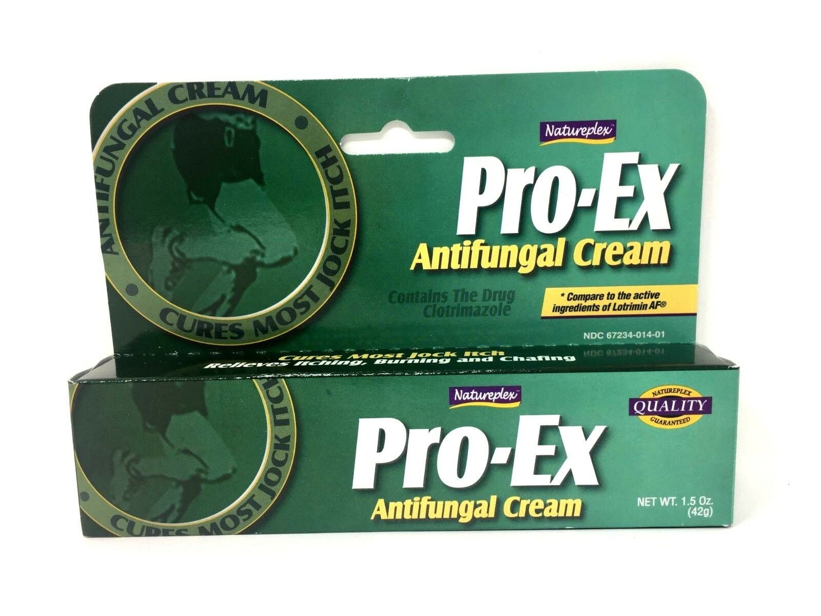ProEx Antifungal Cream Clotrimazole 1 7.5 oz Total Pack of 5