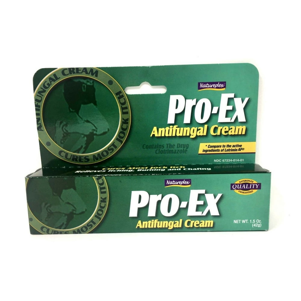 ProEx Antifungal Cream Clotrimazole 1 7.5 oz Total Pack of 5
