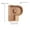 P, variant on Bdday House Decor Personalized Wooden Name Money Box Wooden Deposit Box Twenty Six English Letters Office Wall Decor
