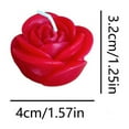 thumbnail image 2 of Nkmbld Scented Candles Gift Set, Valentine's Day Rose Shape Aromatherapy Candle for Table Centerpieces Dinner Birthday Party Wedding Holiday Decoration, 2 of 8