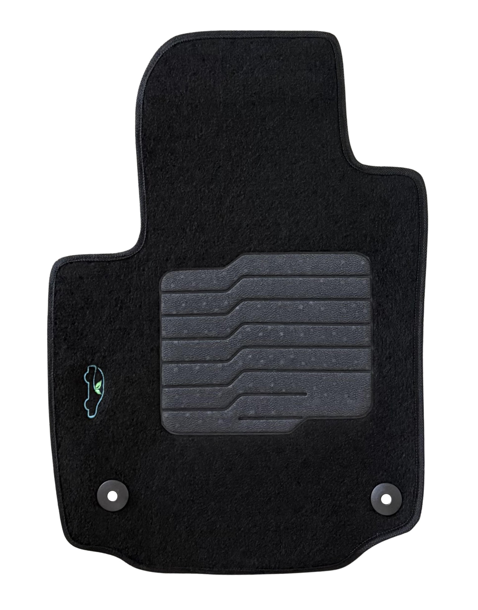 Carpet Floor Mats Custom Fit for 2018 to 2024 Chevrolet Equinox / GMC Terrain with Anti Slip Heel Pad and Safety Locks - Front and Rear - ecoMats