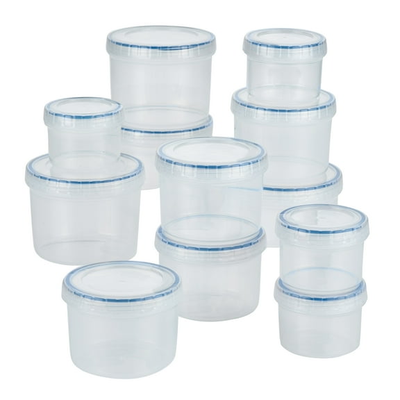 Easy Essentials 24 Piece Twist Food Storage Container Set