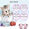 thumbnail image 5 of Kids Family Cute Cat Household Anti-Slip Indoor Home Slippers for Girls and Boys, 5 of 13
