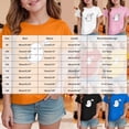 thumbnail image 3 of CAUYDY Halloween Shirts for Girls Ghost Shirt Cute Spooky Tshirt Fall Graphic Tees Casual Short Sleeve Tops Halloween T-Shirt Sizes 9-10 Years, 3 of 5