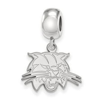 Sterling Silver Ohio University Small Dangle Bead Charm
