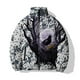 thumbnail image 4 of Ropa de algodón de moda para hombre Chaquetas con estampado de pájaros personalizadas para hombre Abrigos de hombre modernos y cómodos Abrigos de invierno para hombre Parkas, 4 of 5