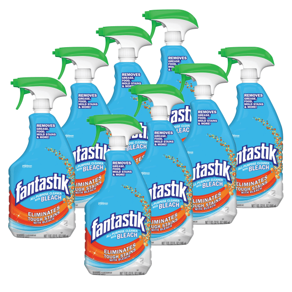 Fantastik® AllPurpose Cleaner With Bleach Spray, Fresh Clean Scent, 32