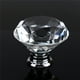 HURRISE 8pcs 40mm Clair Diamant Cristal Bouton de Porte Tiroir Meuble Cuisine – image 3 sur 5