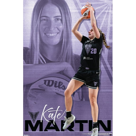 WNBA Golden State Valkyries - Kate Martin 25 Wall Poster, 22.375" x 34"