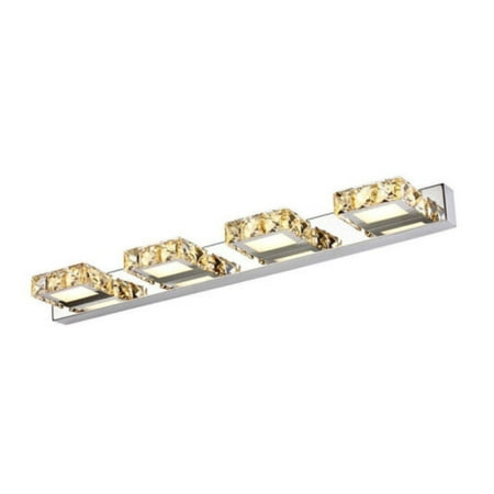 

ChicCrest Modern Bathroom Vanity Light LED Make Up Wall Front Toilet Mirror Lamp Fixtures