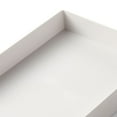 thumbnail image 5 of Organizador de escritorio de gran capacidad, tamaño A4, montaje DIY, resina ABS duradera, organizador de archivos de escritorio, gris, blanco, caja de almacenamiento A4, 32,5 x 24 x 5, 5 of 5