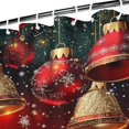 thumbnail image 3 of Winter Funny Bath Curtain,Welcome Christmas Snowflake Shower Curtains Suitable Bathroom Curtains for Home Bathroom Decor Christmas, 3 of 5