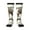 2 Black-1, variant on Cow 1 Print Compression Socks for Both Men And Women for Running, Travel, Flight, Nurse