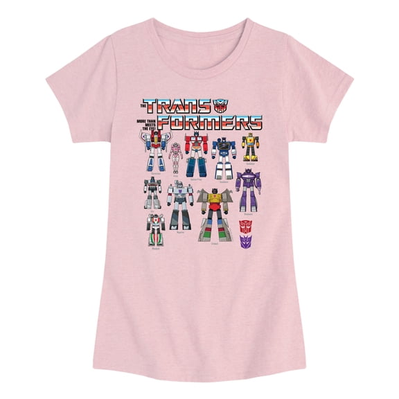 Transformers - Transformers Grid - Youth Girls Fitted Short Sleeve T-Shirt
